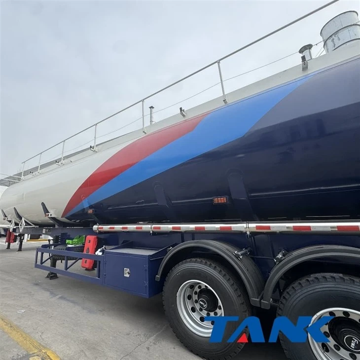 3 Axle Oil Tank Semi Trailer