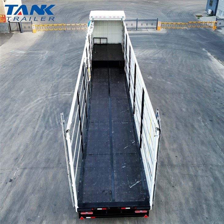 4 Axis Curtain Side Semi Trailer high quality