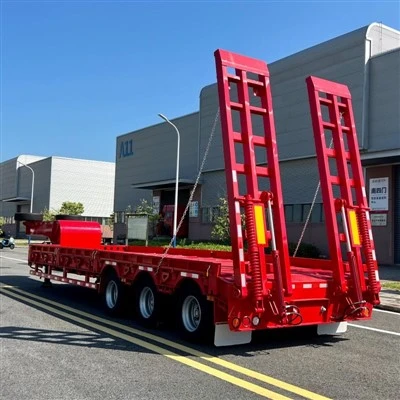 3 aks idwolik nechèl lowbed semi trelè